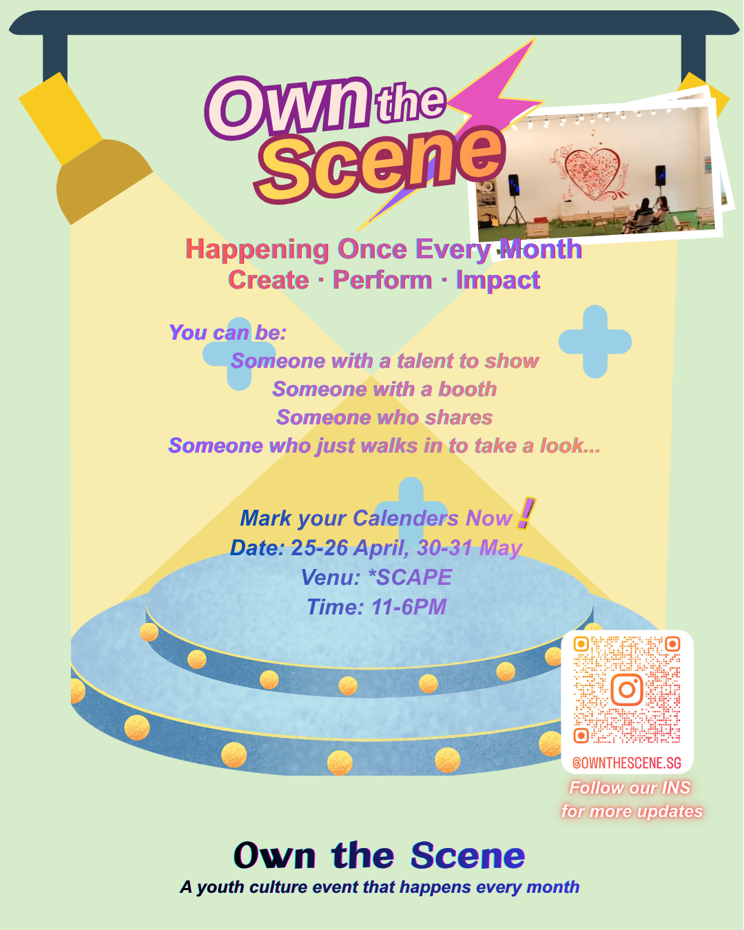 Own The Scene SG - Multiverse