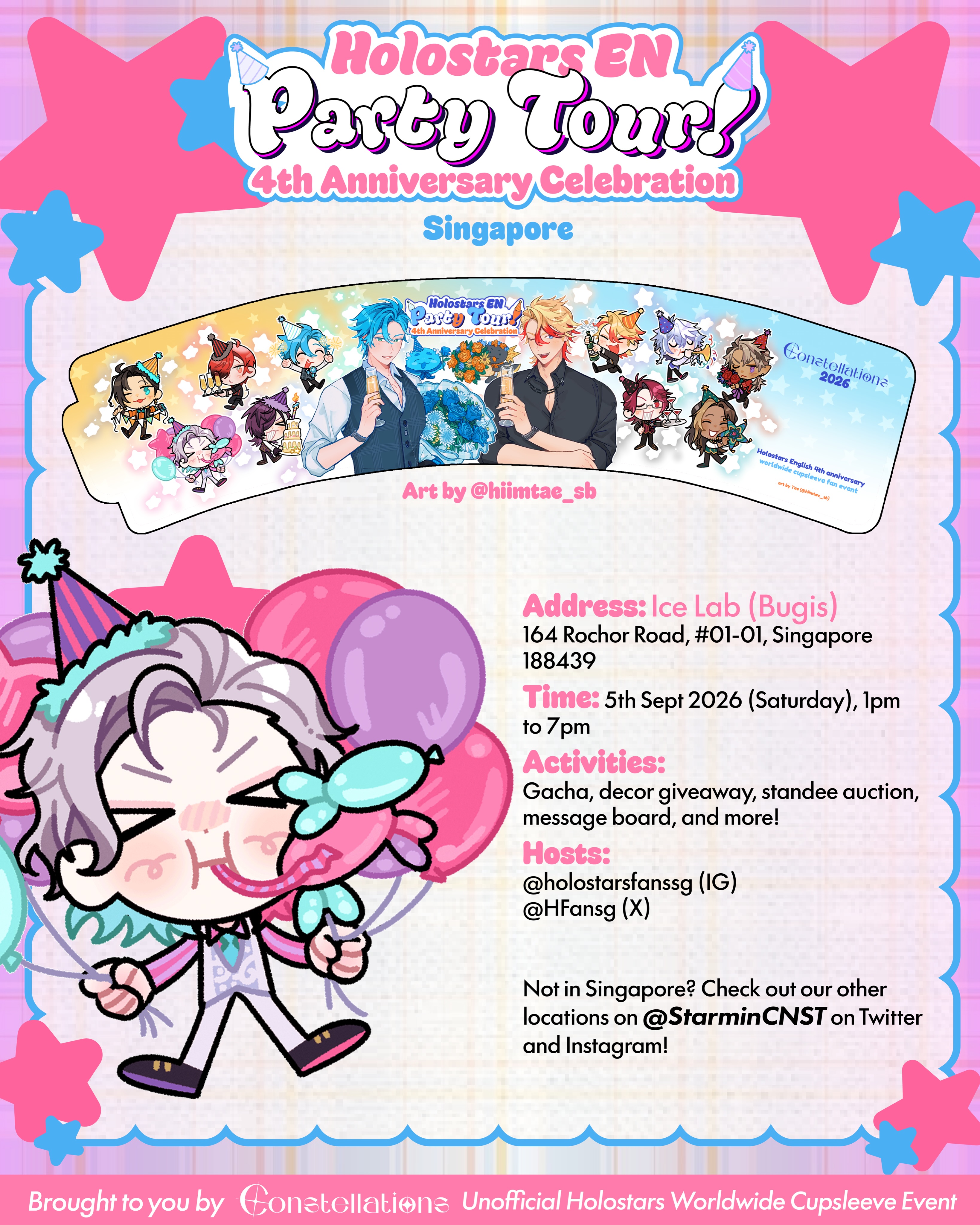 Holostars EN Party Tour! 4th Anniversary Celebration — Singapore
