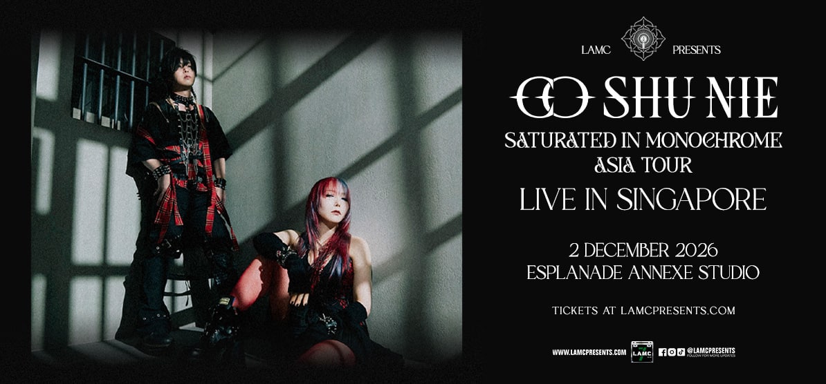 Cö shu Nie Live in Singapore — SATURATED in monochrome TOUR