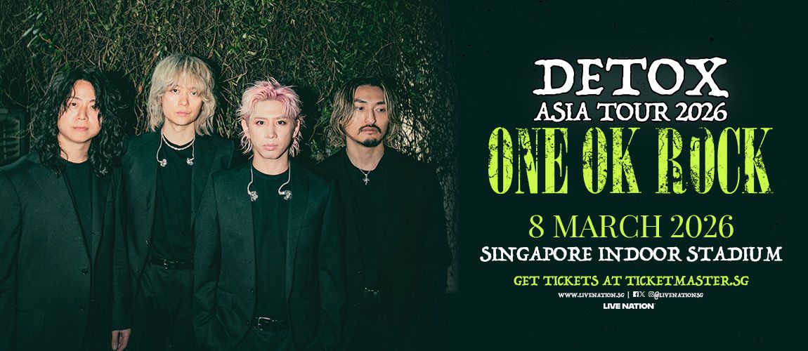 ONE OK ROCK DETOX Asia Tour 2026